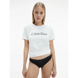 Calvin Klein εσώρουχο γυναικείο σε λύκρα με δανδελίτσα μαύρο
