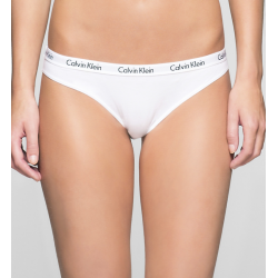 Γυναικείο Σλιπάκι Calvin Klein Λευκό Με Εξωτερικό Λάστιχο